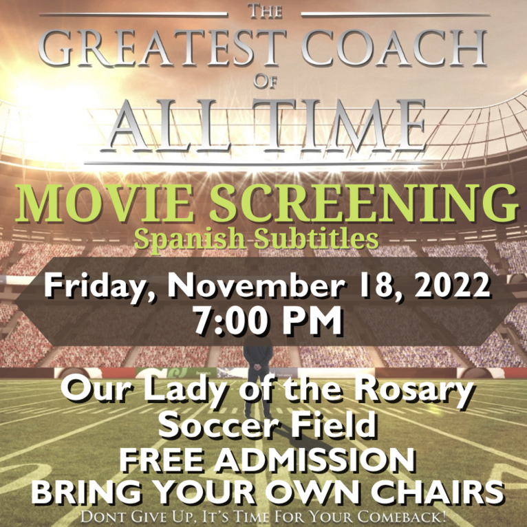 The Greatest Coach Of All Time Movie Screening Our Lady Of The the-greatest-coach-of-all-time-movie-screening-our-lady-of-the